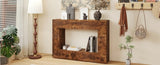 47" Farmhouse Console, Sofa Accent, Entryway with Storage, Narrow Entryway T3210P356966