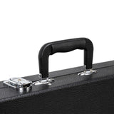 ZNTS High Grade Electric Guitar Square Hard Case Flat Black 80210597