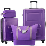 2 Piece Luggage Set with Bags Expanable Spinner Wheels ABS Lightweight Suitcase with TSA Lock N732P198745I