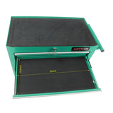7 DRAWERS MULTIFUNCTIONAL TOOL CART WITH WHEELS-GREEN 87732434