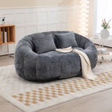 COOLMORE Bean Bag sofa Lazy Sofa Durable Comfort Lounger High Back Bean Bag Chair Couch for Adults W395P181439