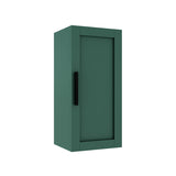 JOVI 14" Wall-Mounted Floating Bathroom Vanity Side Cabinet with a Door and a Shelf, W2615P227356