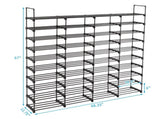10 Tiers Shoe Rack Storage Organizer Shoe Shelf Organizer for Entryway Holds 80 Pairs Shoe, 04139794