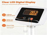 Medical Height & Weight Physician Scale, HighPrecision Sensor Digital Body Scale with Adapter & 28559051