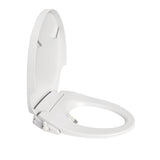 ZNTS Smart Bidet Toilet Seat Adjustable Heated Seat with Water Temperature and Pressure Adjustment 07727258