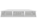 10x30ft Pop Up Canopy, Portable Instant Canopy Tent with 8 Sidewalls for 47765489