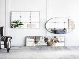 D36" Traditional Decor Style Round Antique Glass Wall Mirror, Wall Decor for for Bathroom Entryway W2078126446