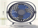New desktop small fan Rechargeable desktop fan Portable office student dormitory home mini fan 34964222