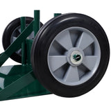 440lbs capacity Cylinder Cart,WELDING CYLINDER HAND TRUCK,Large Dual Oxygen Tank Cart Dolly With W465P175687