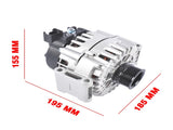 200A 12V Alternator Fits for 2015-2020 Mercedes-Benz CLS400 E400 E450 GL450 3.0L 2996CC V6 75188323