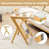 Modern Bamboo Edge Table 43813901