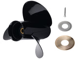3 Blade Aluminum Propeller 13 1/4x17 fit for Evinrude 75-115HP 765183 382764 59518072