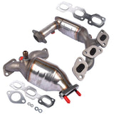 ZNTS Exhaust Catalytic Converter Manifold for Ford Escape 3.0L 2001-2007 673-830 674-830 16412 16410 70611957