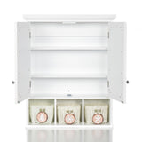 Bathroom Storage Cabinet, Medicine Cabinets for Bathroom with Mirror, 2 Doors 2 Adjustable Shelf 3 W1801109067
