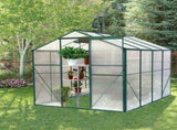 Polycarbonate Greenhouse,6'x 8' Heavy Duty Walk-in Plant Garden Greenhouse for Backyard/Outdoor 37603697