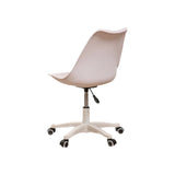 ZNTS Armless Office Chair,Ergonomic Small Computer Desk Chair with Wheels,Adjustable Rolling Chair, W2533P171799