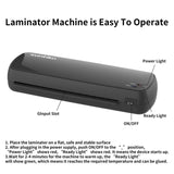 4-In-1Laminator Machine,It has Quick Warm-Up, Fast Laminating Documentation and Photos, Increases 28414300