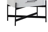 2 Drawer Nightstand - White B2699P270991