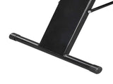 Beauty Bed, Model SBWDB, Black, PVC Upholstery, Iron Frame, 72in, Adjustable Backrest & Leg Angle, 51308411