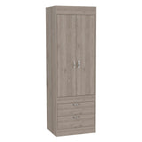 Lisboa 2-Door Armoire Light Gray B070P210736