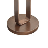Tareel Antique Bronze Round Accent Table B050P364436