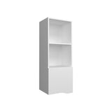 Obregon 43" Tall One-Door Wall Cabinet with Two Open Shelves, Medicine Cabinet B200P235847