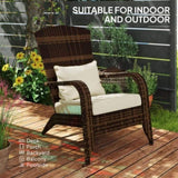 Outdoor Rattan Fire Pit Chairs 87010538