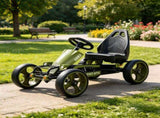 Green Adjustable Seat Pedal Go Kart Kids Ride On for Outdoor Lawn Activity 3-6 Year Old 01530856