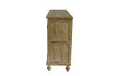 Accent Cabinet with 4 Doors, Farmhouse Sideboard Buffet Cabinet with, Modern Credenza W2295P246504