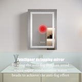 26x20 inch Bathroom Medicine Cabinet with LED Mirror, Anti-Fog, Waterproof, 3000K6000K Single Door W1738100833