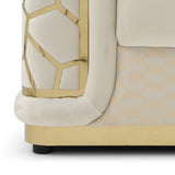 Talia G0997A-L Loveseat , IVORY B078P301557