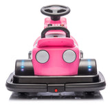 12V Kids Ride On Motor Bumper Car,integrating system,Rotate 360 degrees in place,Collision triggers W1396P178742