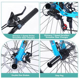 Freestyle Kids Bike Double Disc Brakes 26 Inch Children's Bicycle for Boys Girls Age 12 Years W1019124185