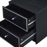 Jabir Black & Silver Accent Table with Variety & Selection B2726P243246