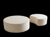 Nesting Coffee Table Set of 2,Upholstered Coffee Tables Set of 2 for Living Room, Modern Foam W834P326382