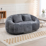 COOLMORE Bean Bag sofa Lazy Sofa Durable Comfort Lounger High Back Bean Bag Chair Couch for Adults W395P181439