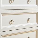 Farmhouse 5 Drawers Dresser Chests for Bedroom, Wood Rustic Tall Chest of Drawers, Dressers W2393P195485