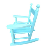 ZNTS Children's rocking light Light Blue chair- Indoor or Outdoor -Suitable for kids-Durable 91426325