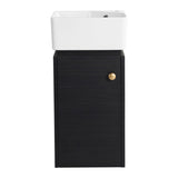Bathroom Vanity with Sink 12 Inch for Small, Vanity with Soft Close Door,Small W999140774