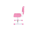 Desk and Chair Set Set with Adjustable Height, 40-Degree Tiltable Children Desktop, LED Light, 27939528