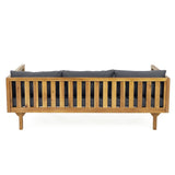 CLAREMONT 3 SEATER DAYBED WITH RATTAN ARMS N770P205570A