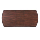 60"-78" Extendable Dining, Farmhouse Wooden Kitchen with Removable Leaf, Large Expanding N752P271802C