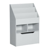 Kids Shelf Book/Storage Cabinet-Gray 65235824