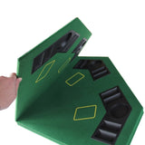 INO Design 48" Folding Poker Tabletop for 8-Player Texas Holdem Octagon Casino Game Portable Layout W2748P271360