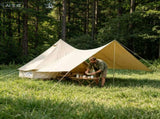 Outdoor Sun Canopy Shelter 4x3m Front Awning for/with Camping Bell Tent 85935254