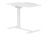 Techni Mobili Sit-to-Stand Rolling Adjustable Laptop Cart, White B031P491733
