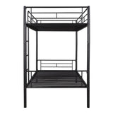 ZNTS Twin Over Twin Metal Bunk Bed 03189472