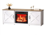 Brown top panel, washed white cabinet body, 133955cm, embossed particle 23980403