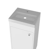 Waterford Vanity Sink, Bathroom, White B092P329251