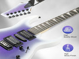 170 Model 39in Electric Guitar HSH Pickups suit for Beginner Purple 15388233